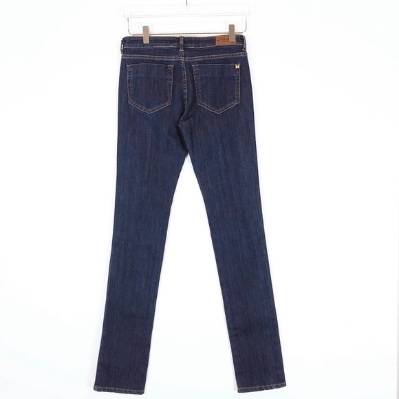 Weekend MaxMara W111 Skinny Jeans Dark Wash Size 4 - Picture 4 of 7